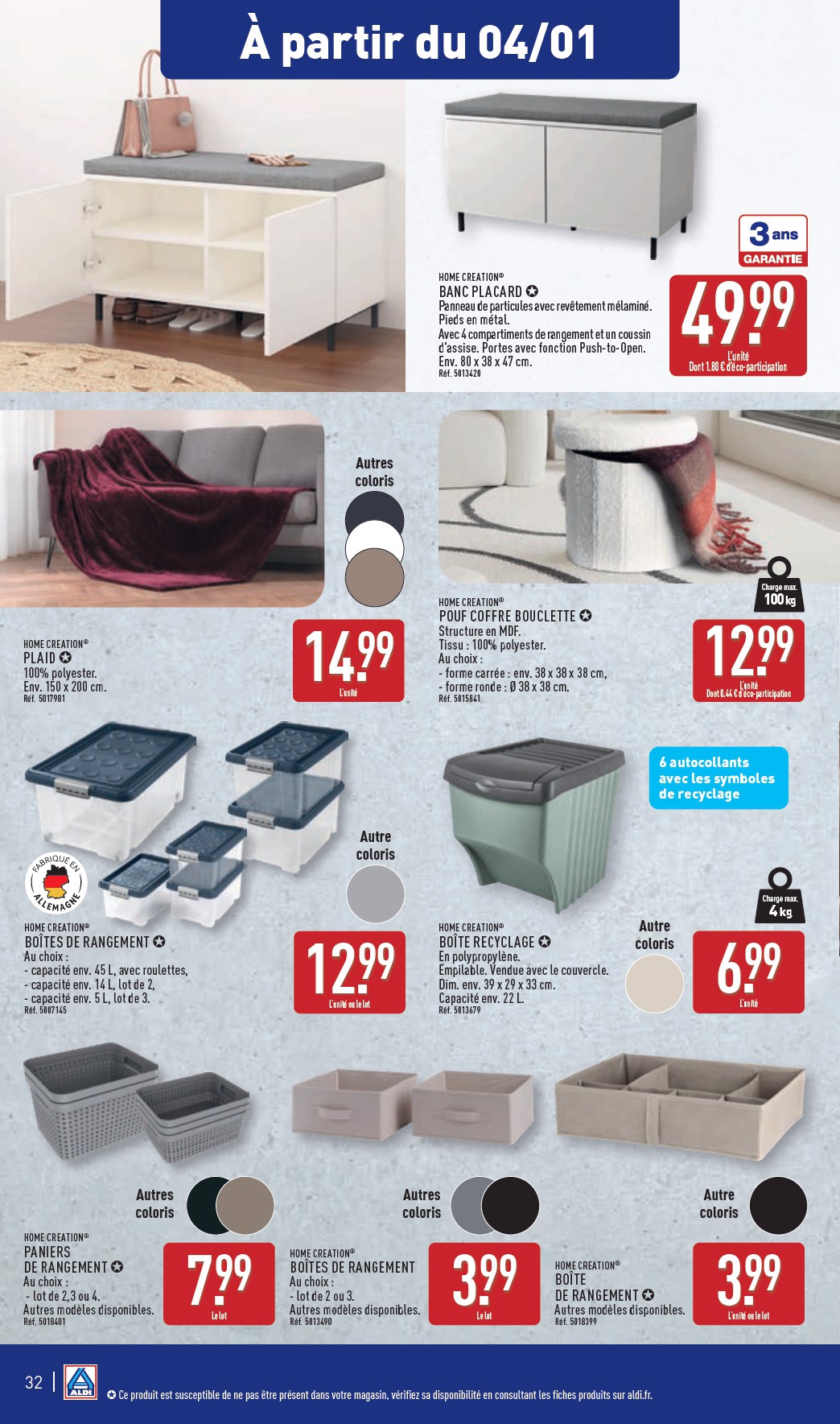 aldi - Catalogue ALDI valable dès 31/12 - 06/01 - page: 35