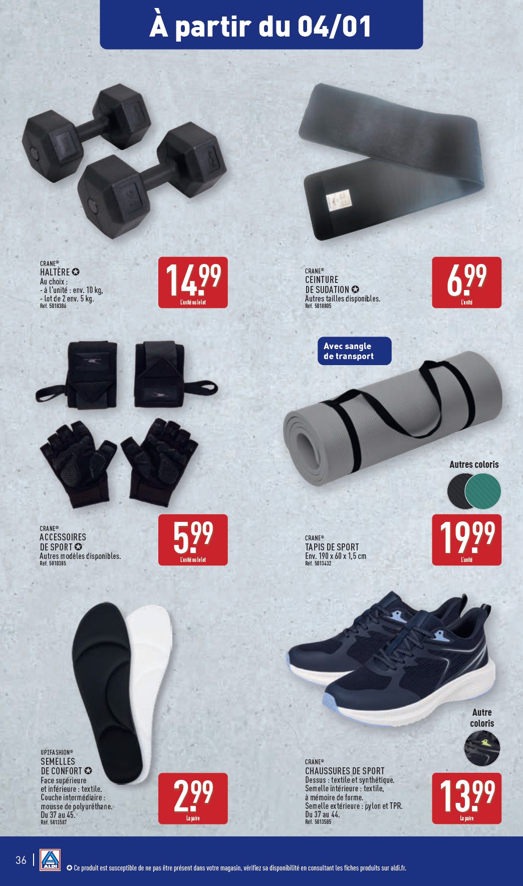 aldi - Catalogue ALDI valable dès 31/12 - 06/01 - page: 39