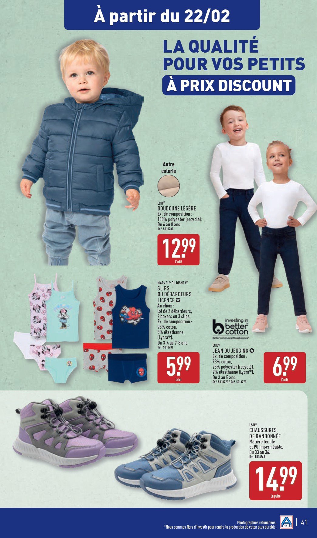 aldi - Catalogue ALDI valable dès 18/02 - 24/02 - page: 44