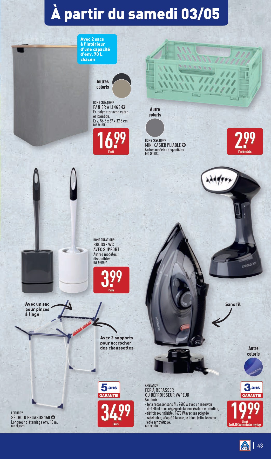 aldi - Catalogue ALDI valable dès 29/04 - 05/05 - page: 46 aldi - Catalogue ALDI valable dès 29/04 - 05/05 - page: 46