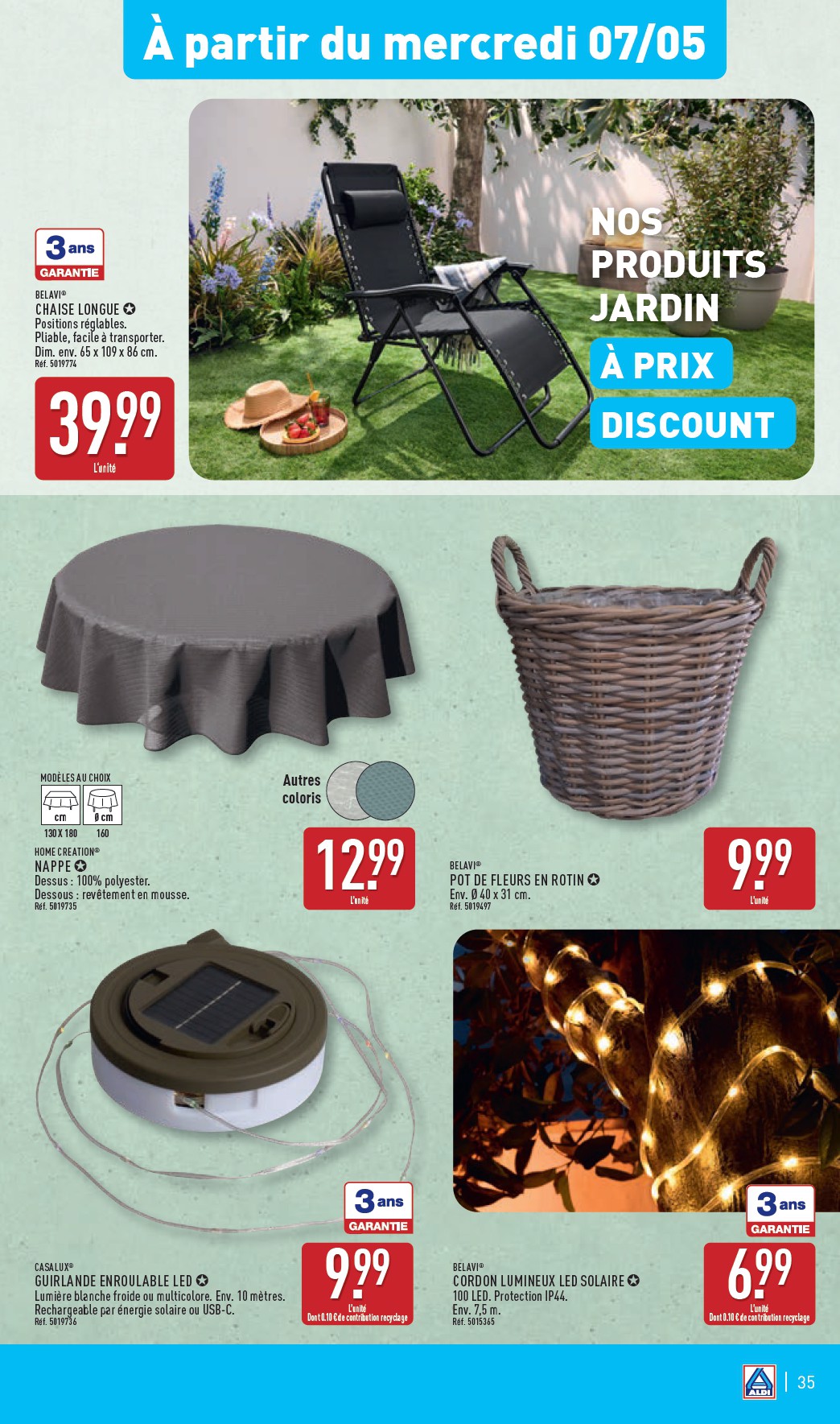 aldi - Catalogue ALDI valable dès 06/05 - 12/05 - page: 38 aldi - Catalogue ALDI valable dès 06/05 - 12/05 - page: 38