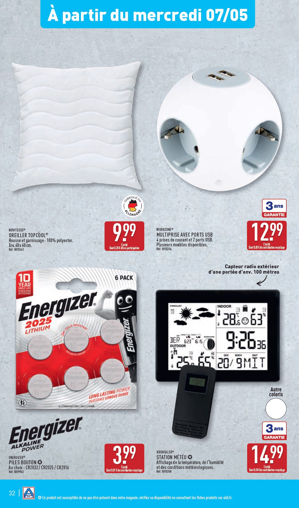aldi - Catalogue ALDI valable dès 06/05 - 12/05 - page: 35 aldi - Catalogue ALDI valable dès 06/05 - 12/05 - page: 35