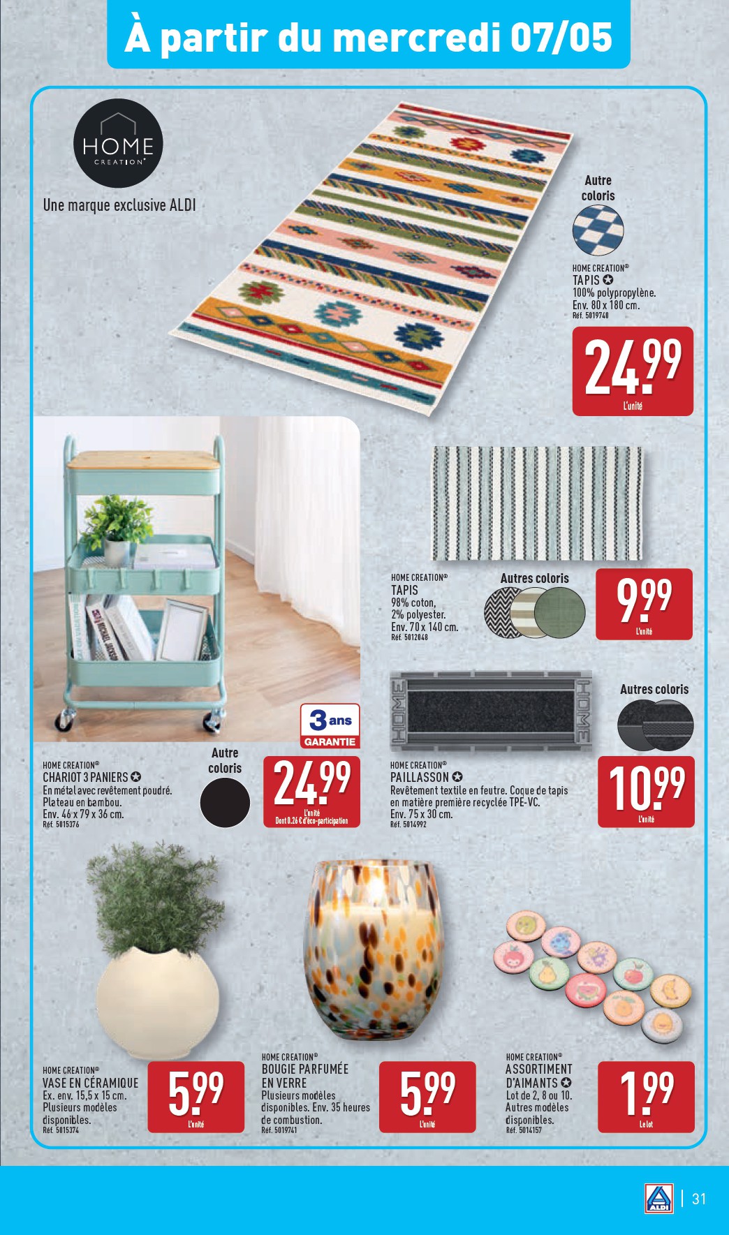 aldi - Catalogue ALDI valable dès 06/05 - 12/05 - page: 34 aldi - Catalogue ALDI valable dès 06/05 - 12/05 - page: 34