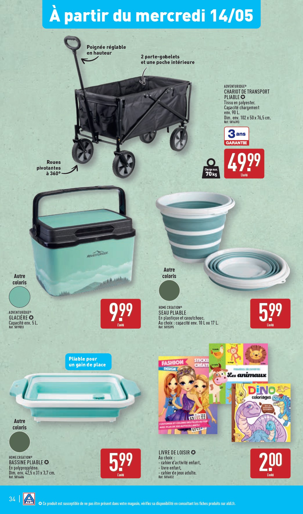 aldi - Catalogue ALDI valable dès 13/05 - 19/05 - page: 37 aldi - Catalogue ALDI valable dès 13/05 - 19/05 - page: 37