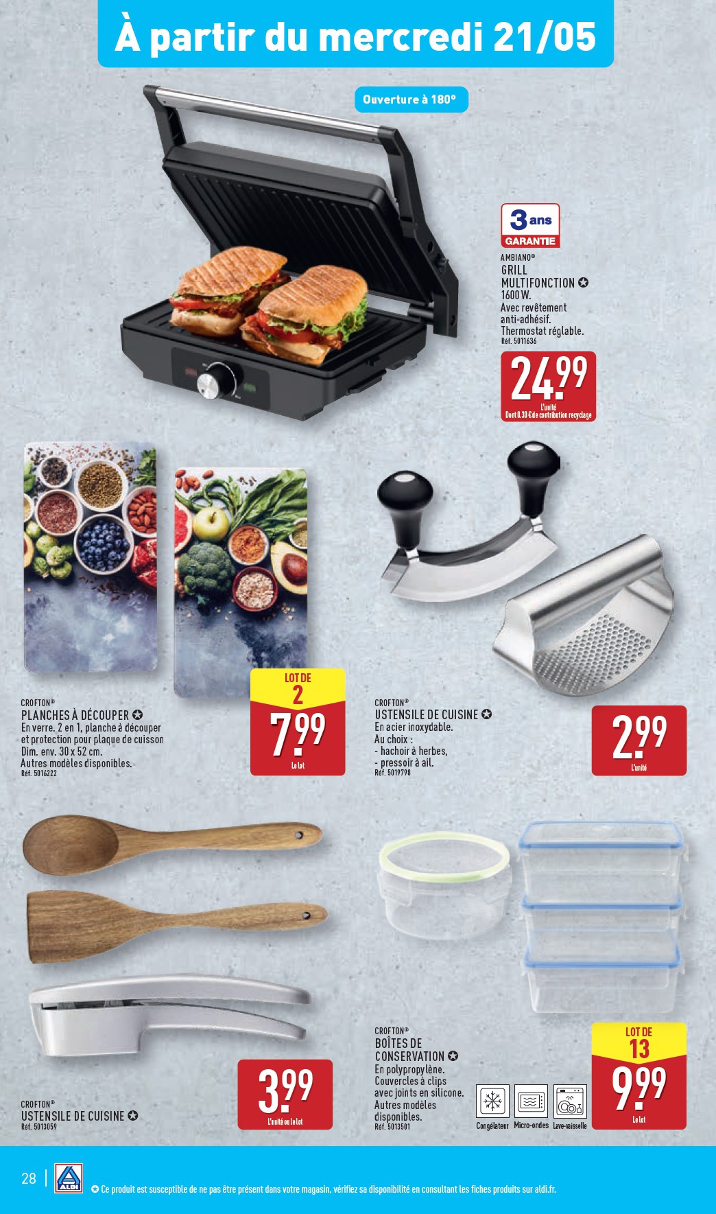 aldi - Catalogue ALDI valable dès 20/05 - 26/05 - page: 31 aldi - Catalogue ALDI valable dès 20/05 - 26/05 - page: 31