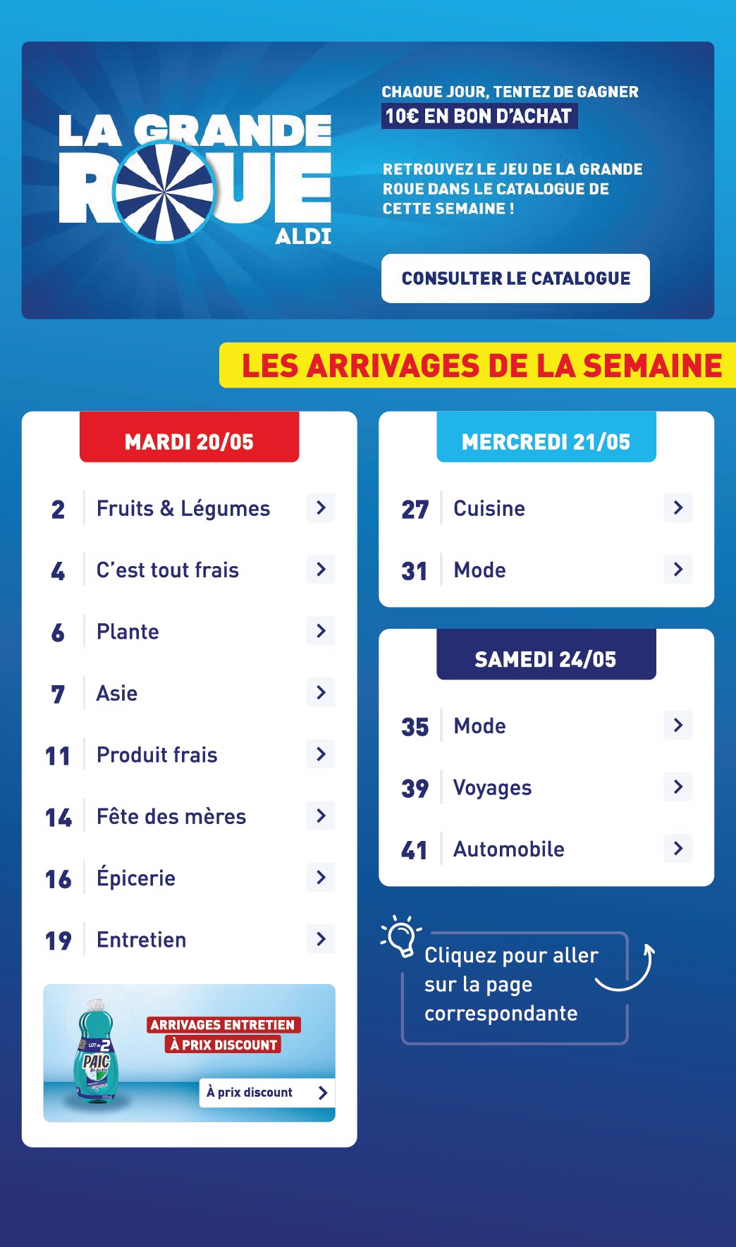 aldi - Catalogue ALDI valable dès 20/05 - 26/05 - page: 3 aldi - Catalogue ALDI valable dès 20/05 - 26/05 - page: 3