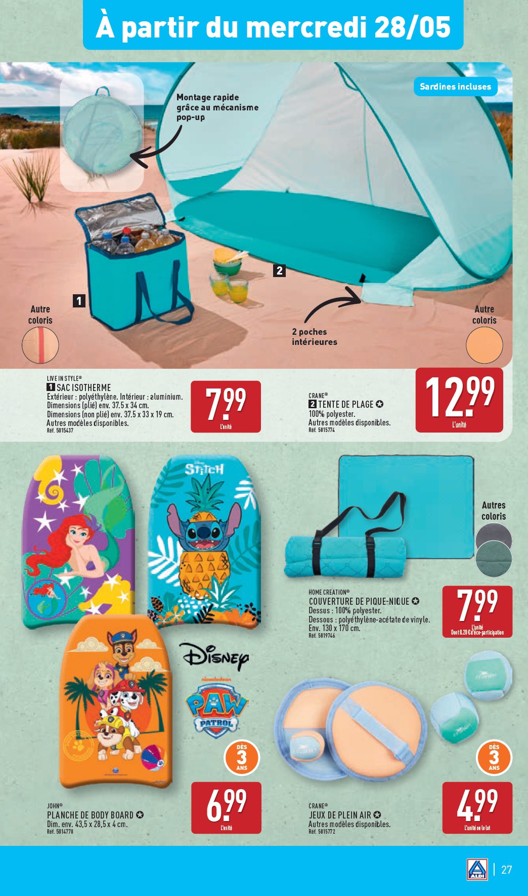 aldi - Catalogue ALDI valable dès 27/05 - 02/06 - page: 30 aldi - Catalogue ALDI valable dès 27/05 - 02/06 - page: 30