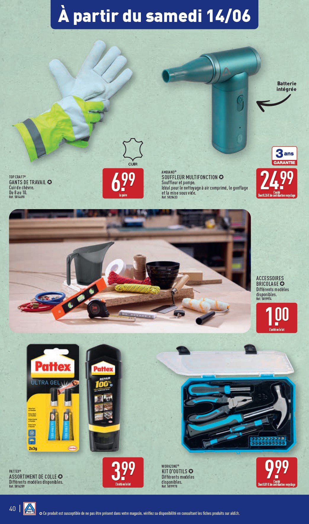 aldi - Catalogue ALDI valable dès 11/06 - 16/06 - page: 43 aldi - Catalogue ALDI valable dès 11/06 - 16/06 - page: 43