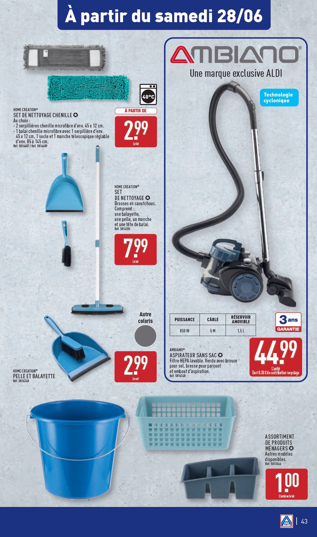 aldi - Catalogue ALDI valable du 24/06 au 30/06 - page: 46 aldi - Catalogue ALDI valable du 24/06 au 30/06 - page: 46