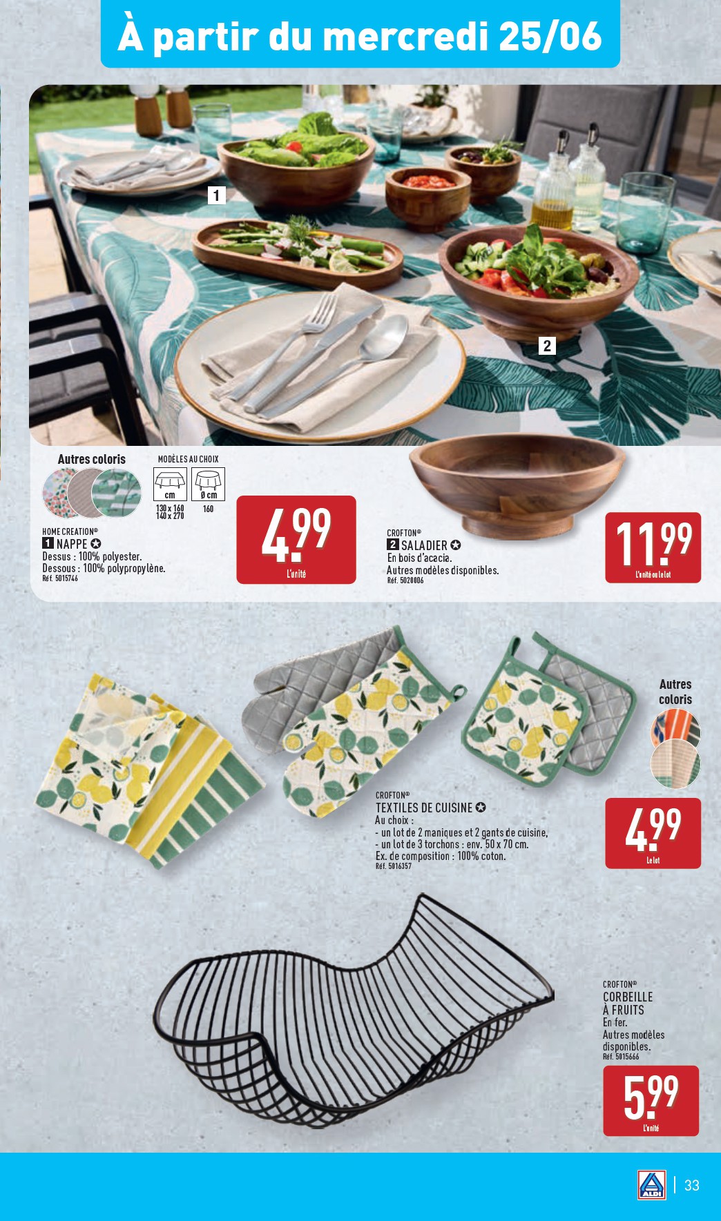 aldi - Catalogue ALDI valable du 24/06 au 30/06 - page: 36 aldi - Catalogue ALDI valable du 24/06 au 30/06 - page: 36