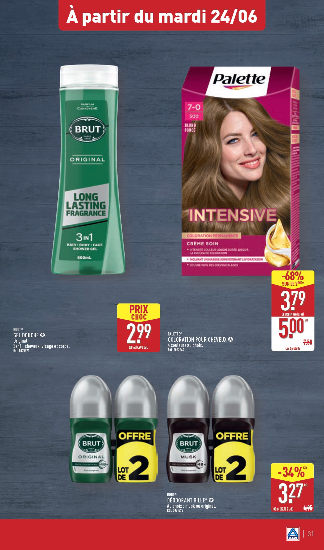 aldi - Catalogue ALDI valable du 24/06 au 30/06 - page: 34 aldi - Catalogue ALDI valable du 24/06 au 30/06 - page: 34