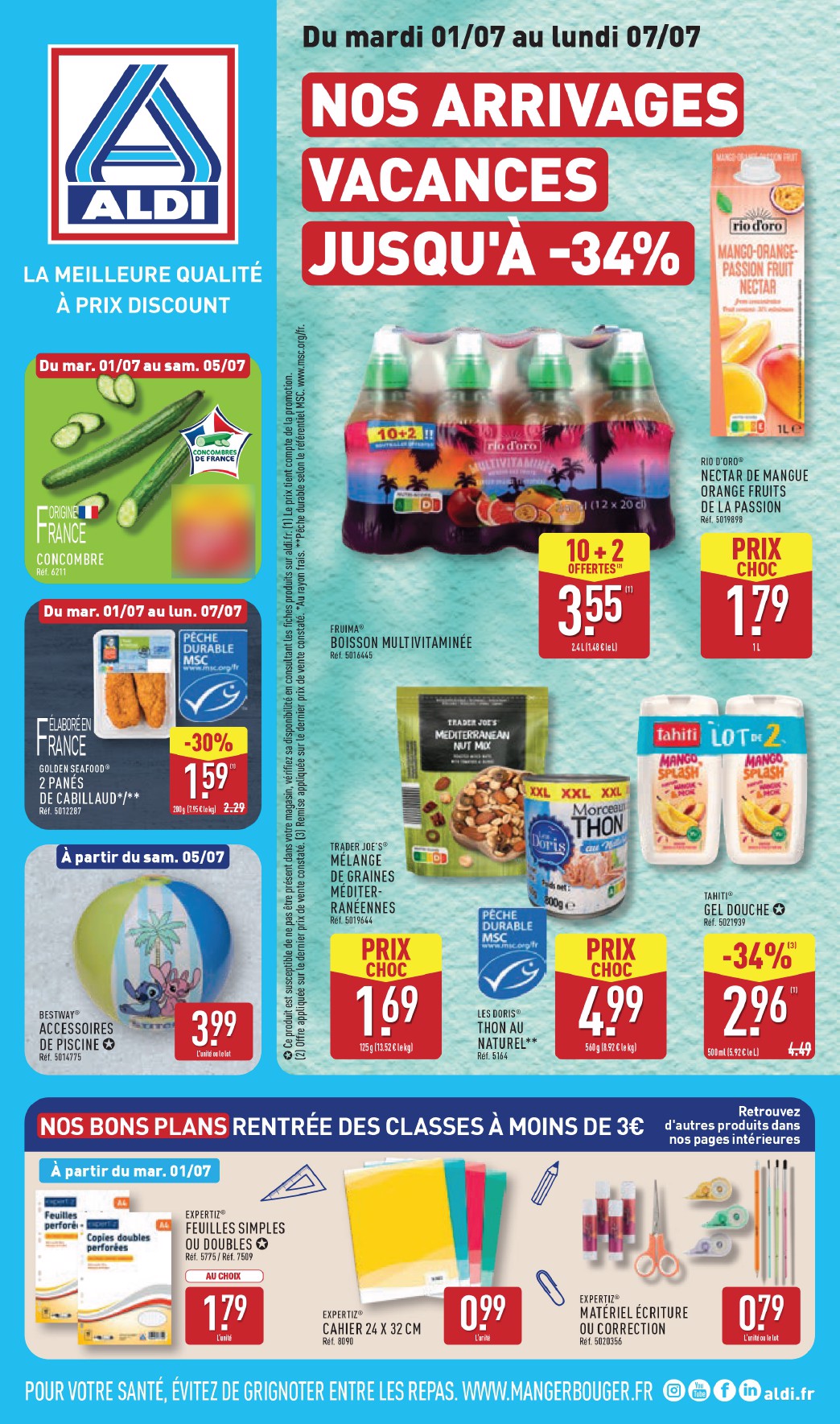 aldi - Catalogue ALDI valable du 01/07 au 07/07