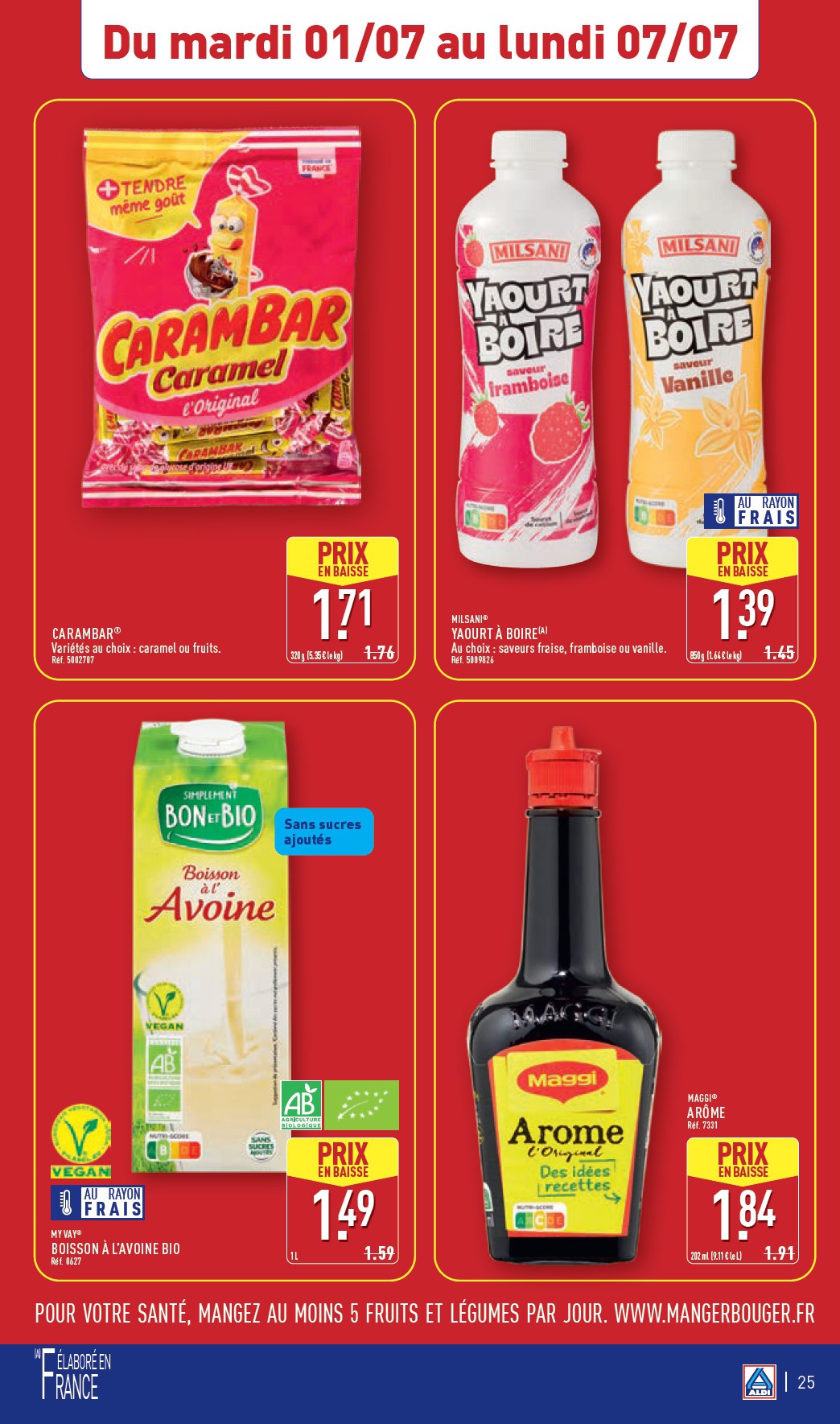 aldi - Catalogue ALDI valable du 01/07 au 07/07 - page: 28 aldi - Catalogue ALDI valable du 01/07 au 07/07 - page: 28
