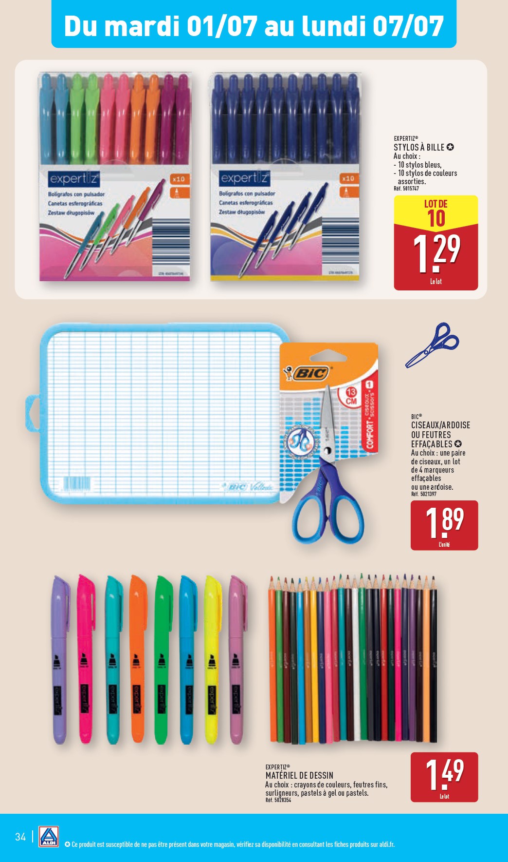 aldi - Catalogue ALDI valable du 01/07 au 07/07 - page: 37 aldi - Catalogue ALDI valable du 01/07 au 07/07 - page: 37