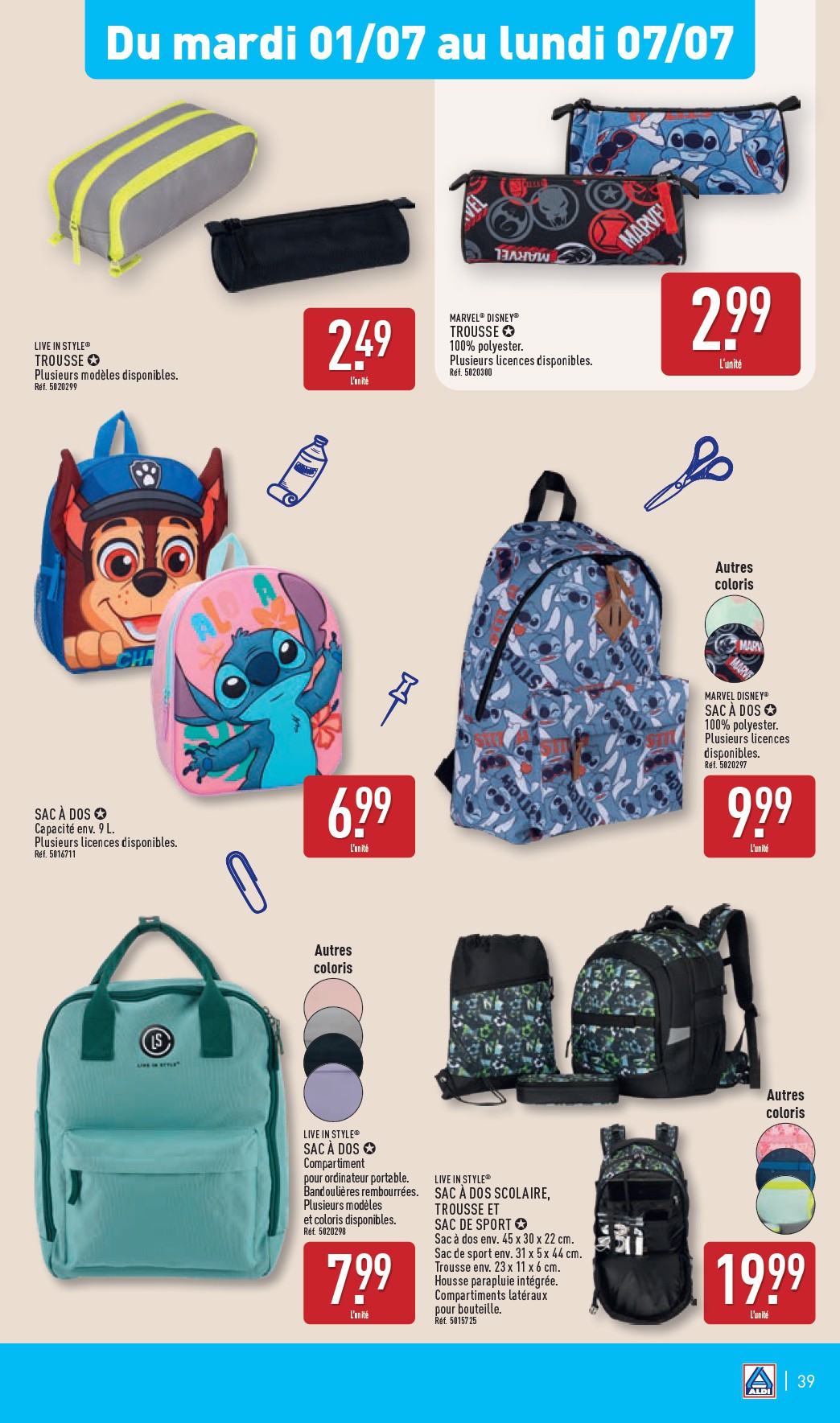 aldi - Catalogue ALDI valable du 01/07 au 07/07 - page: 42 aldi - Catalogue ALDI valable du 01/07 au 07/07 - page: 42