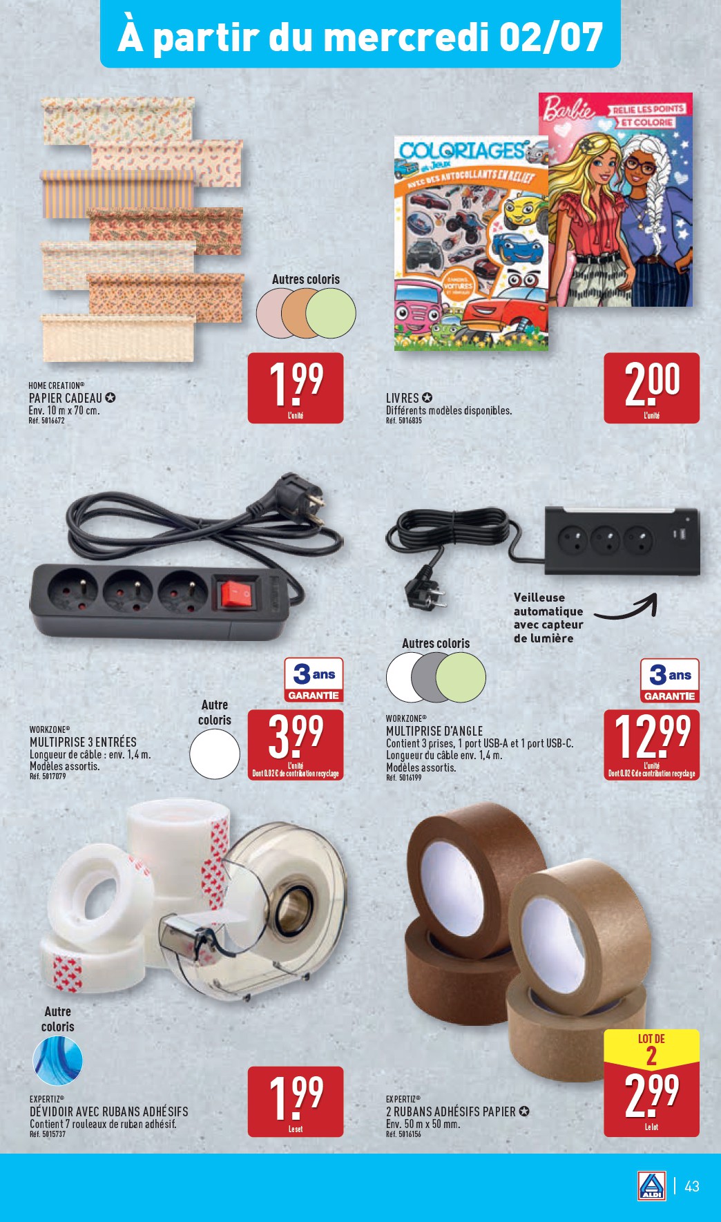 aldi - Catalogue ALDI valable du 01/07 au 07/07 - page: 46 aldi - Catalogue ALDI valable du 01/07 au 07/07 - page: 46