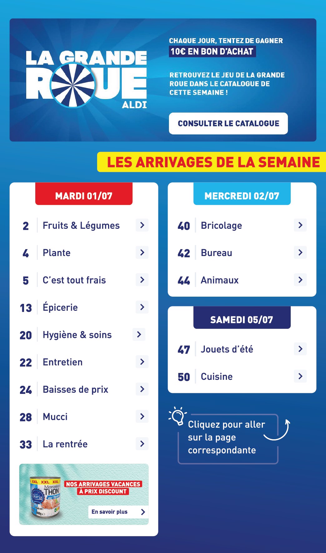 aldi - Catalogue ALDI valable du 01/07 au 07/07 - page: 3 aldi - Catalogue ALDI valable du 01/07 au 07/07 - page: 3