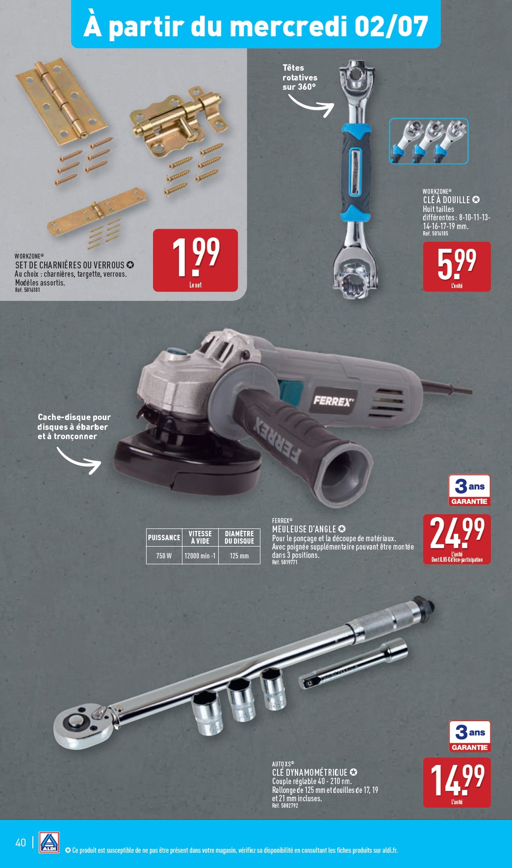 aldi - Catalogue ALDI valable du 01/07 au 07/07 - page: 43 aldi - Catalogue ALDI valable du 01/07 au 07/07 - page: 43