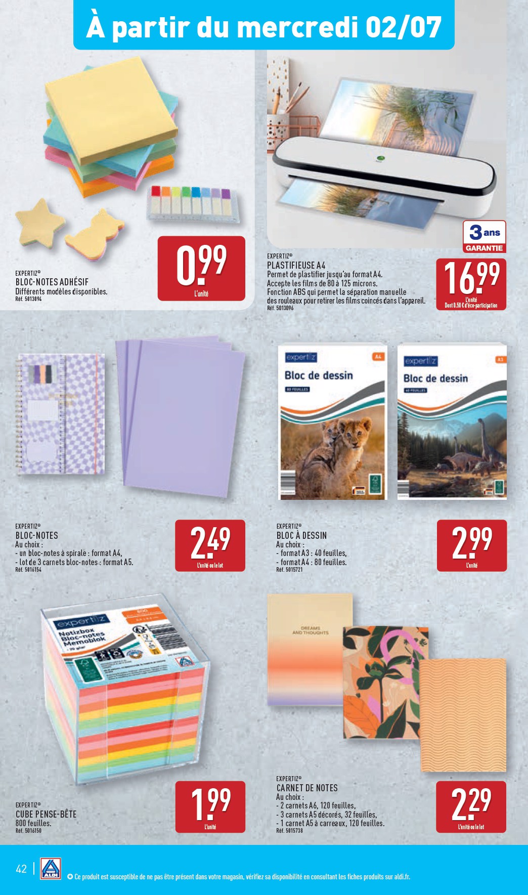 aldi - Catalogue ALDI valable du 01/07 au 07/07 - page: 45 aldi - Catalogue ALDI valable du 01/07 au 07/07 - page: 45