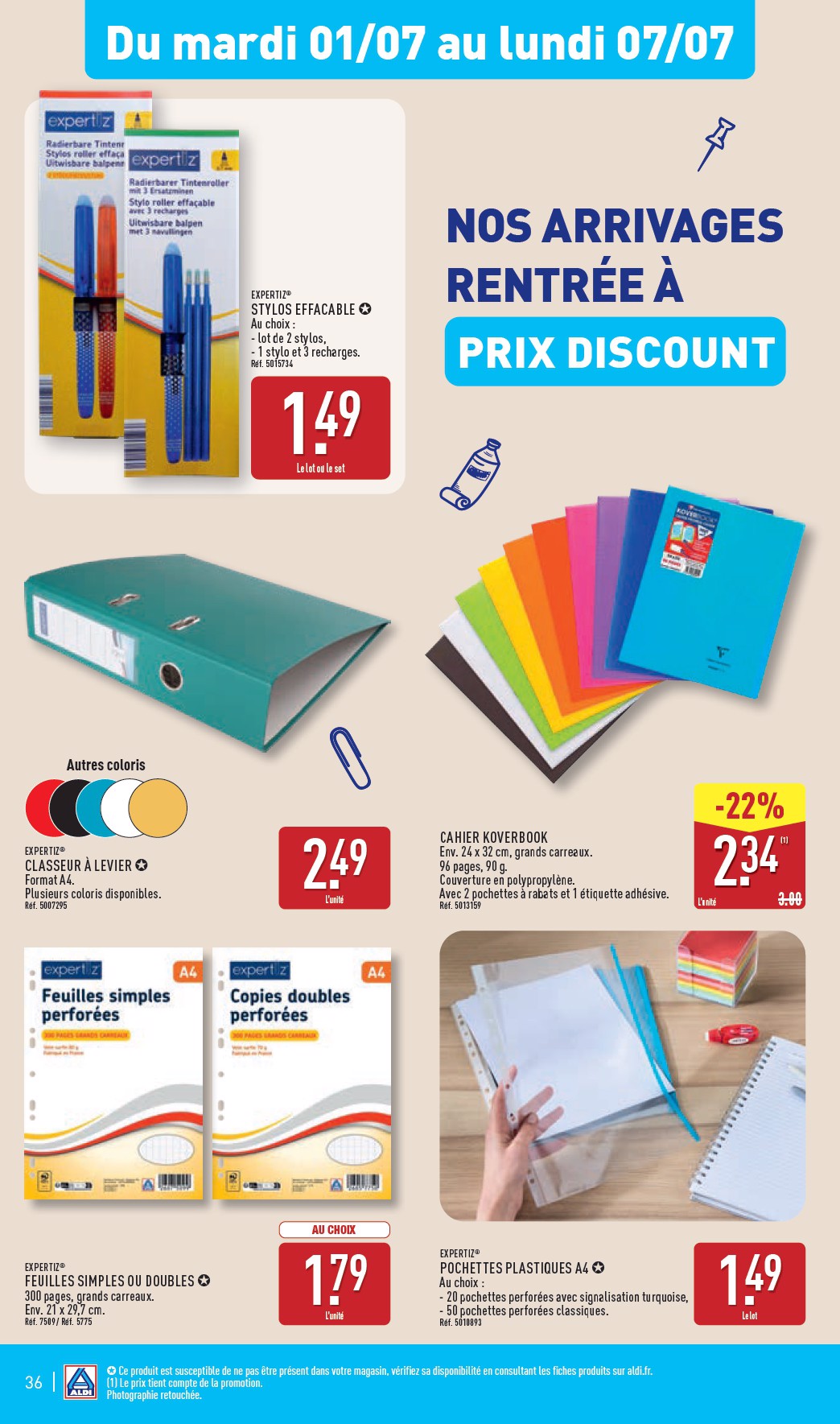 aldi - Catalogue ALDI valable du 01/07 au 07/07 - page: 39 aldi - Catalogue ALDI valable du 01/07 au 07/07 - page: 39