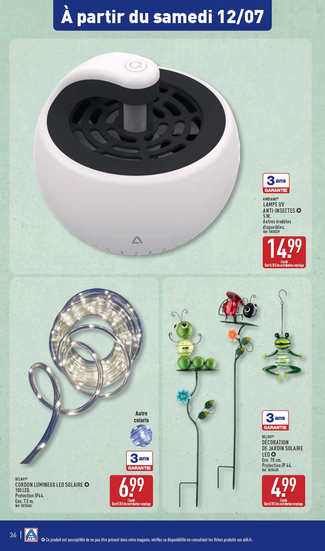 aldi - Catalogue ALDI valable du 08/07 au 14/07 - page: 38