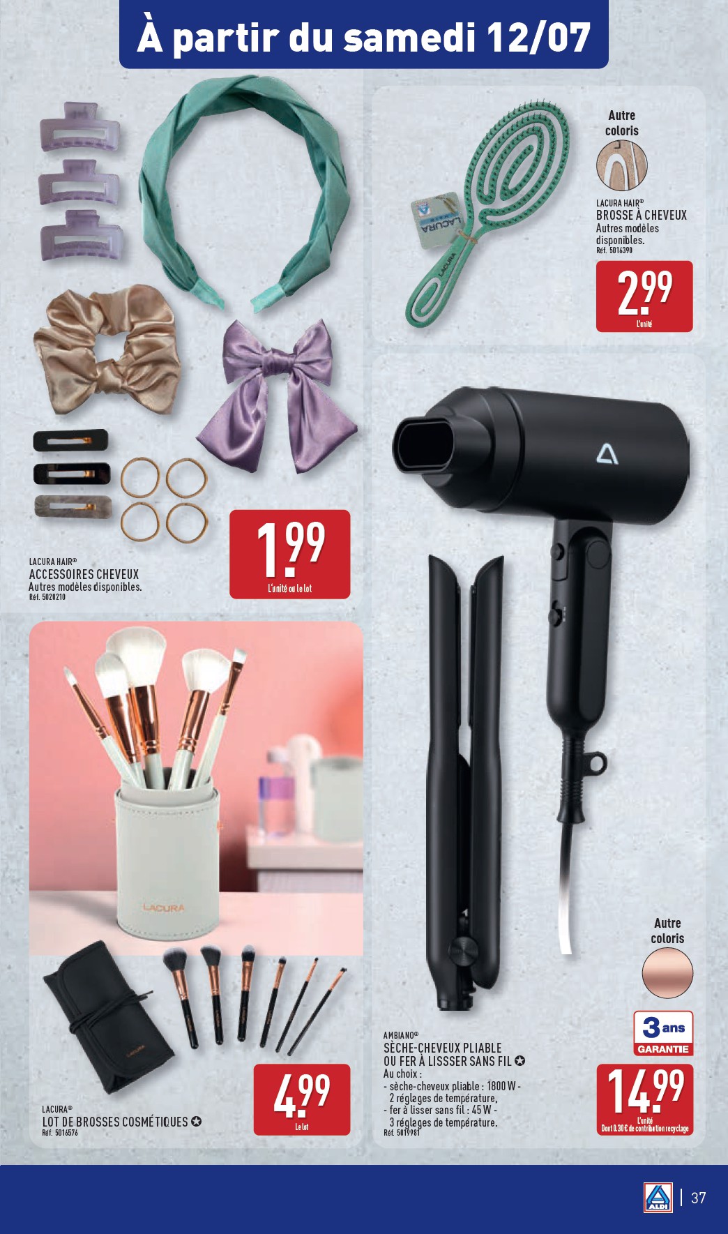 aldi - Catalogue ALDI valable du 08/07 au 14/07 - page: 39