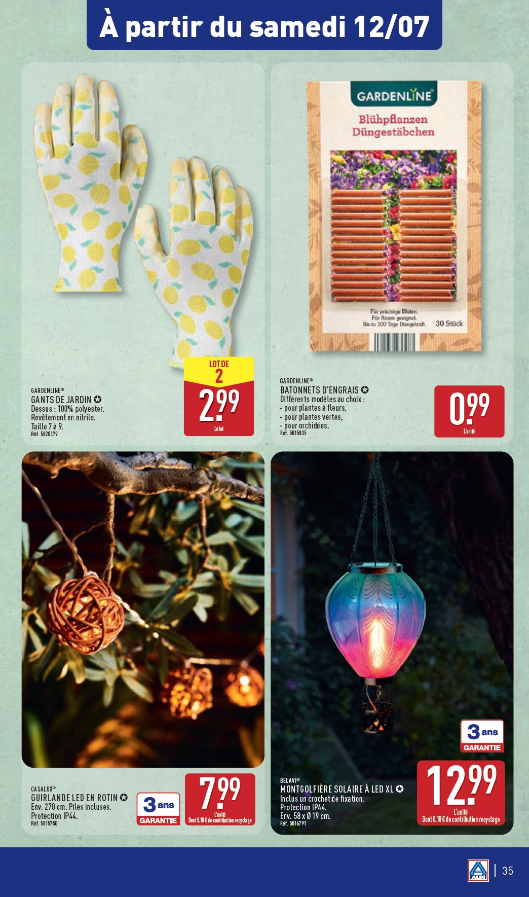 aldi - Catalogue ALDI valable du 08/07 au 14/07 - page: 37