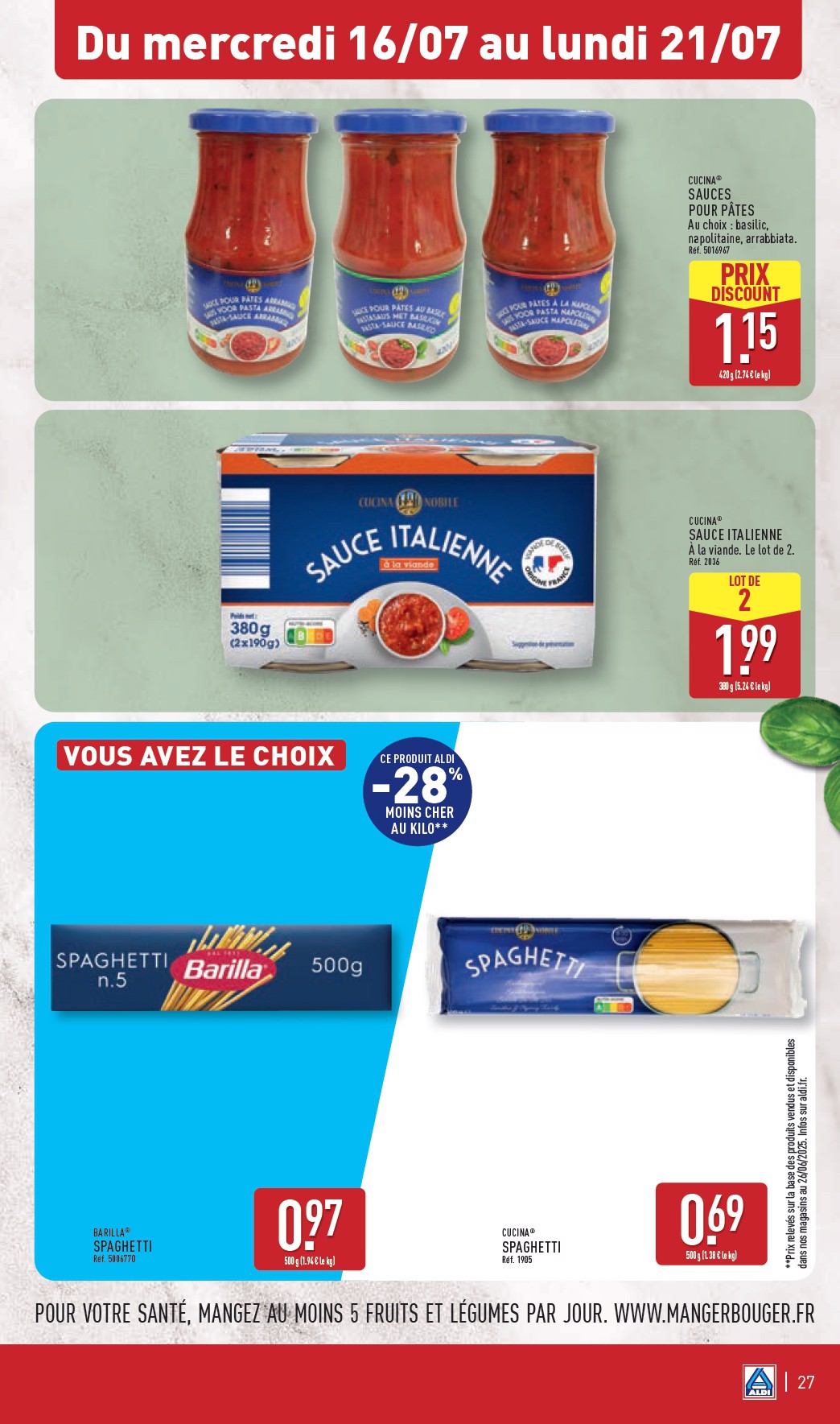 aldi - Catalogue ALDI valable du 16/07 au 21/07 - page: 28 aldi - Catalogue ALDI valable du 16/07 au 21/07 - page: 28