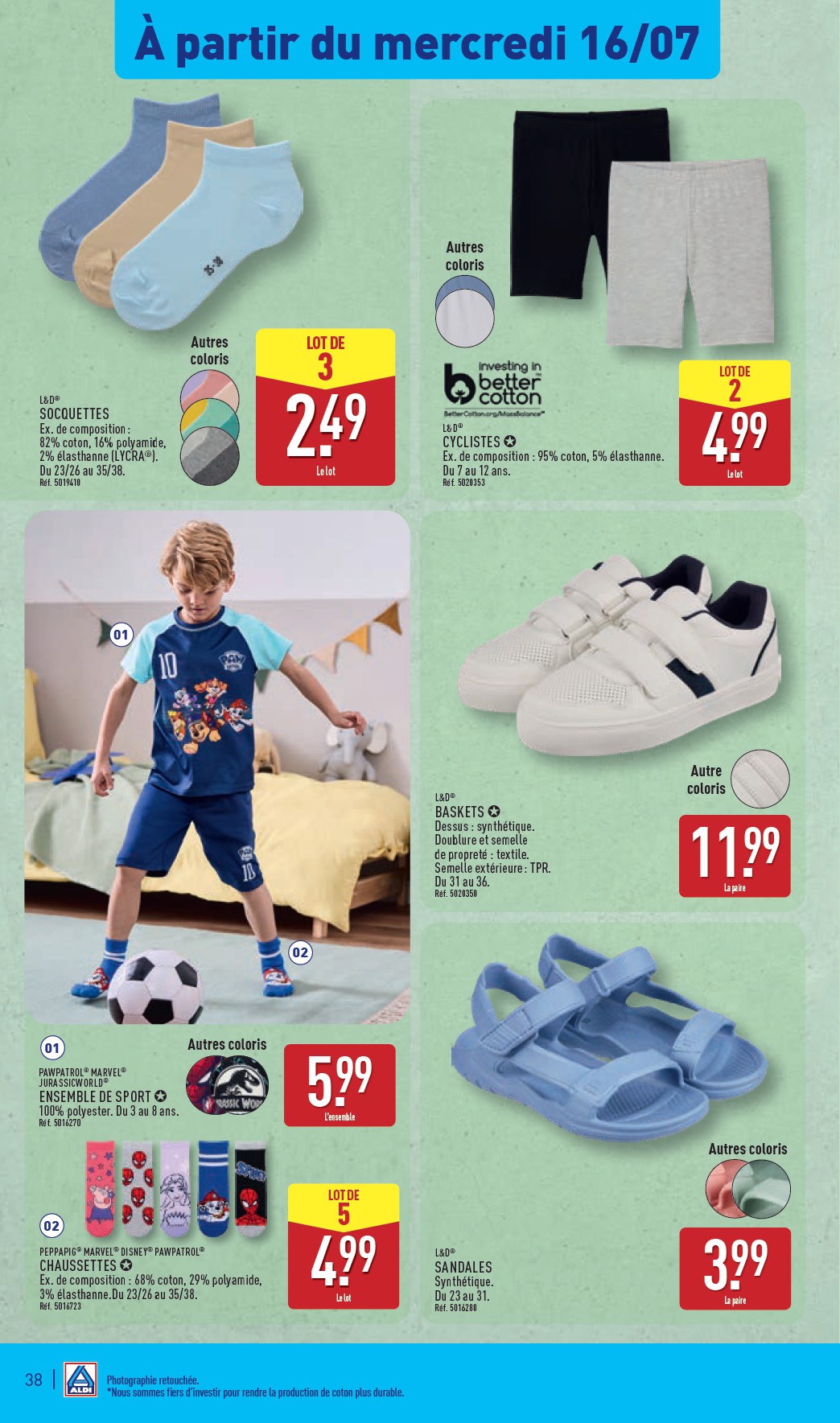 aldi - Catalogue ALDI valable du 16/07 au 21/07 - page: 39 aldi - Catalogue ALDI valable du 16/07 au 21/07 - page: 39