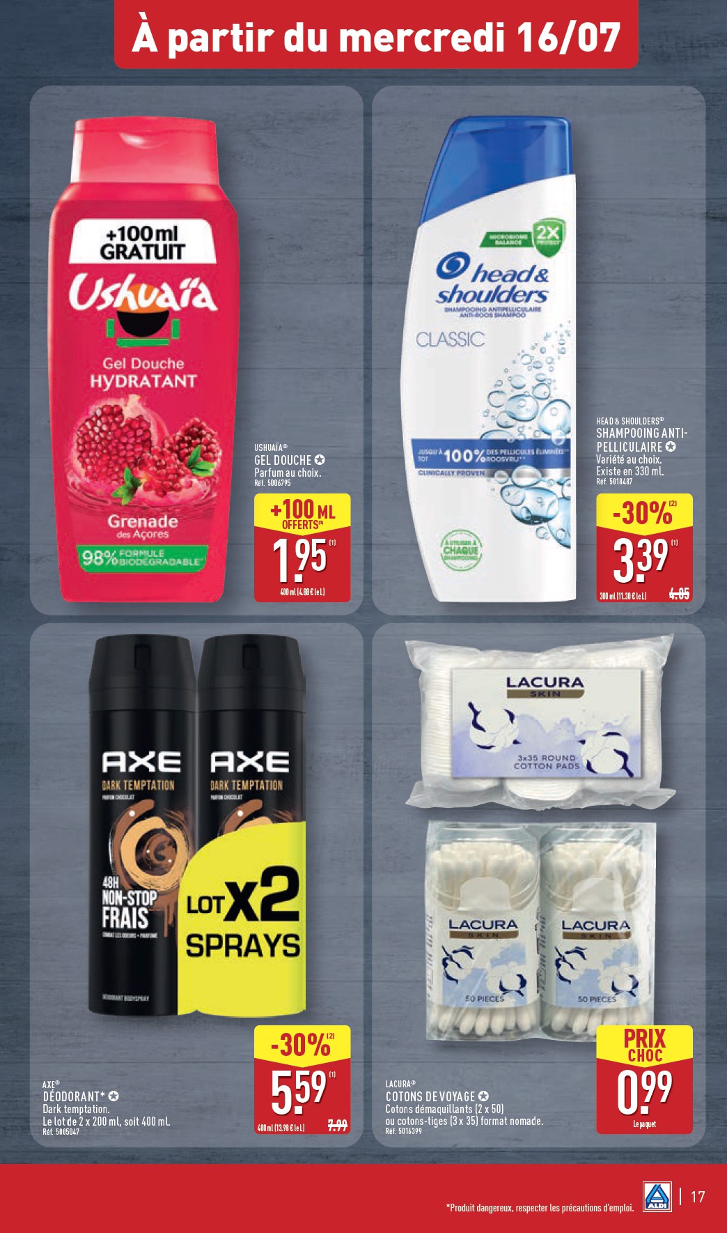 aldi - Catalogue ALDI valable du 16/07 au 21/07 - page: 18 aldi - Catalogue ALDI valable du 16/07 au 21/07 - page: 18