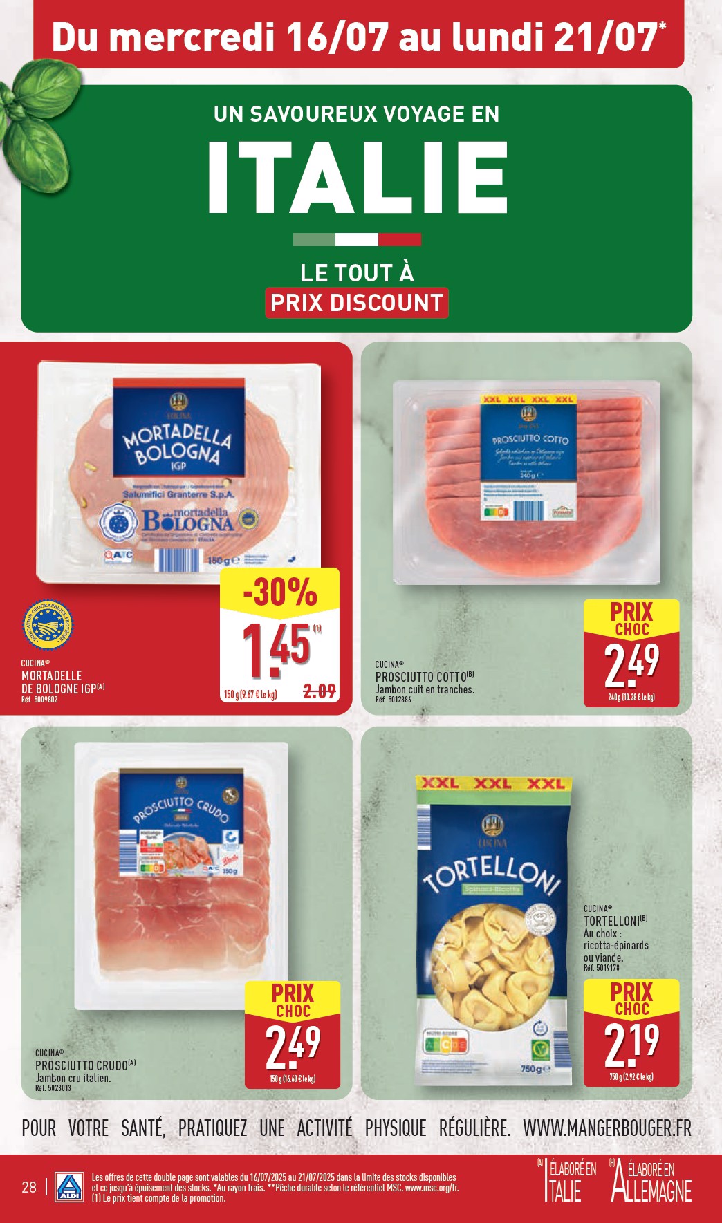 aldi - Catalogue ALDI valable du 16/07 au 21/07 - page: 29 aldi - Catalogue ALDI valable du 16/07 au 21/07 - page: 29