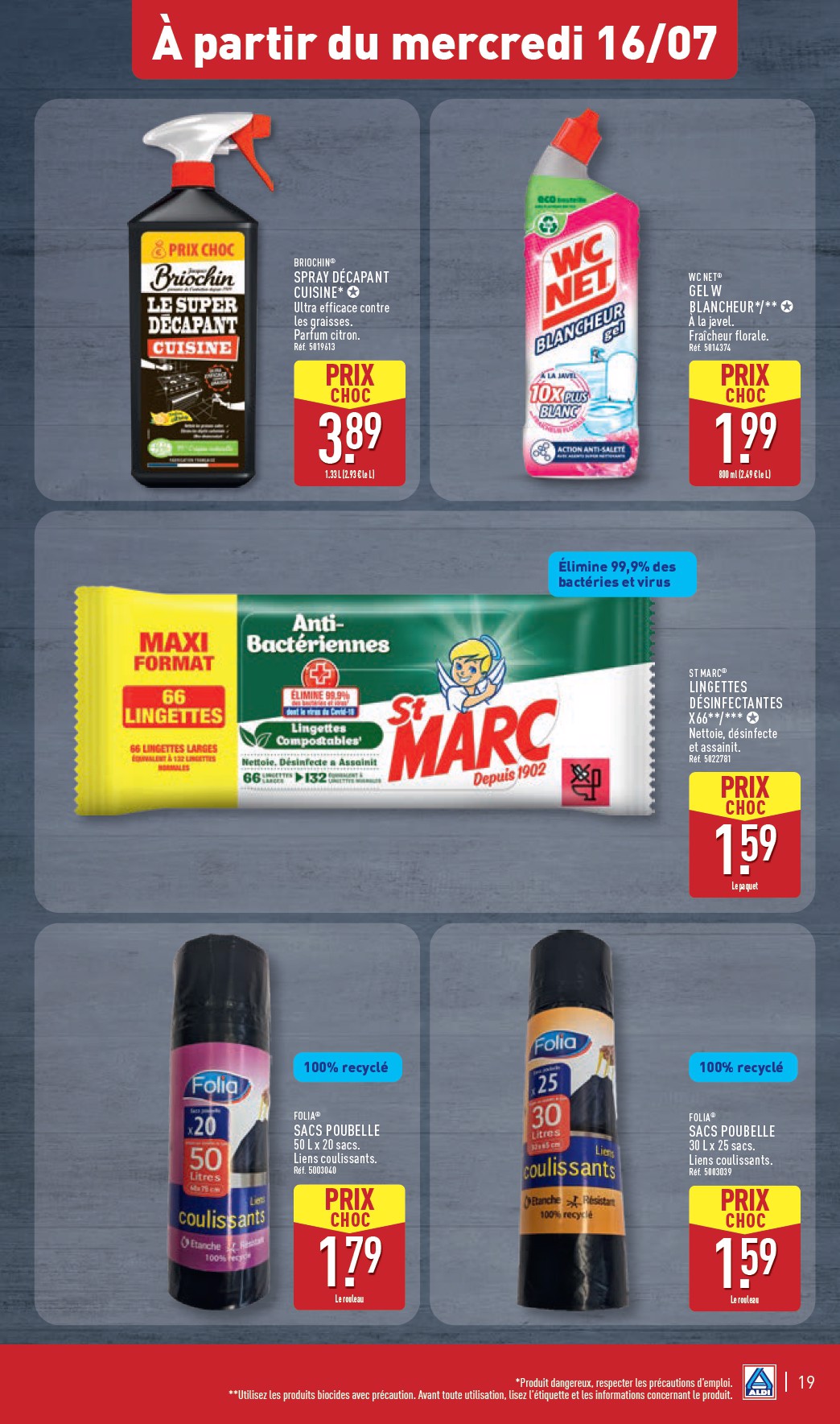 aldi - Catalogue ALDI valable du 16/07 au 21/07 - page: 20 aldi - Catalogue ALDI valable du 16/07 au 21/07 - page: 20