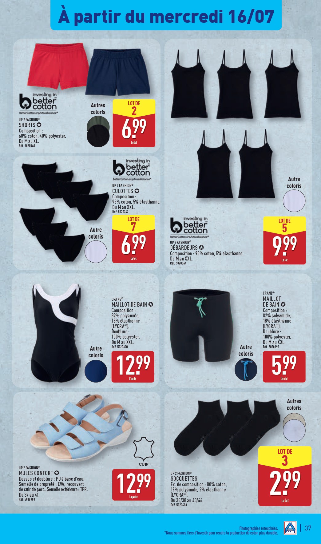 aldi - Catalogue ALDI valable du 16/07 au 21/07 - page: 38 aldi - Catalogue ALDI valable du 16/07 au 21/07 - page: 38
