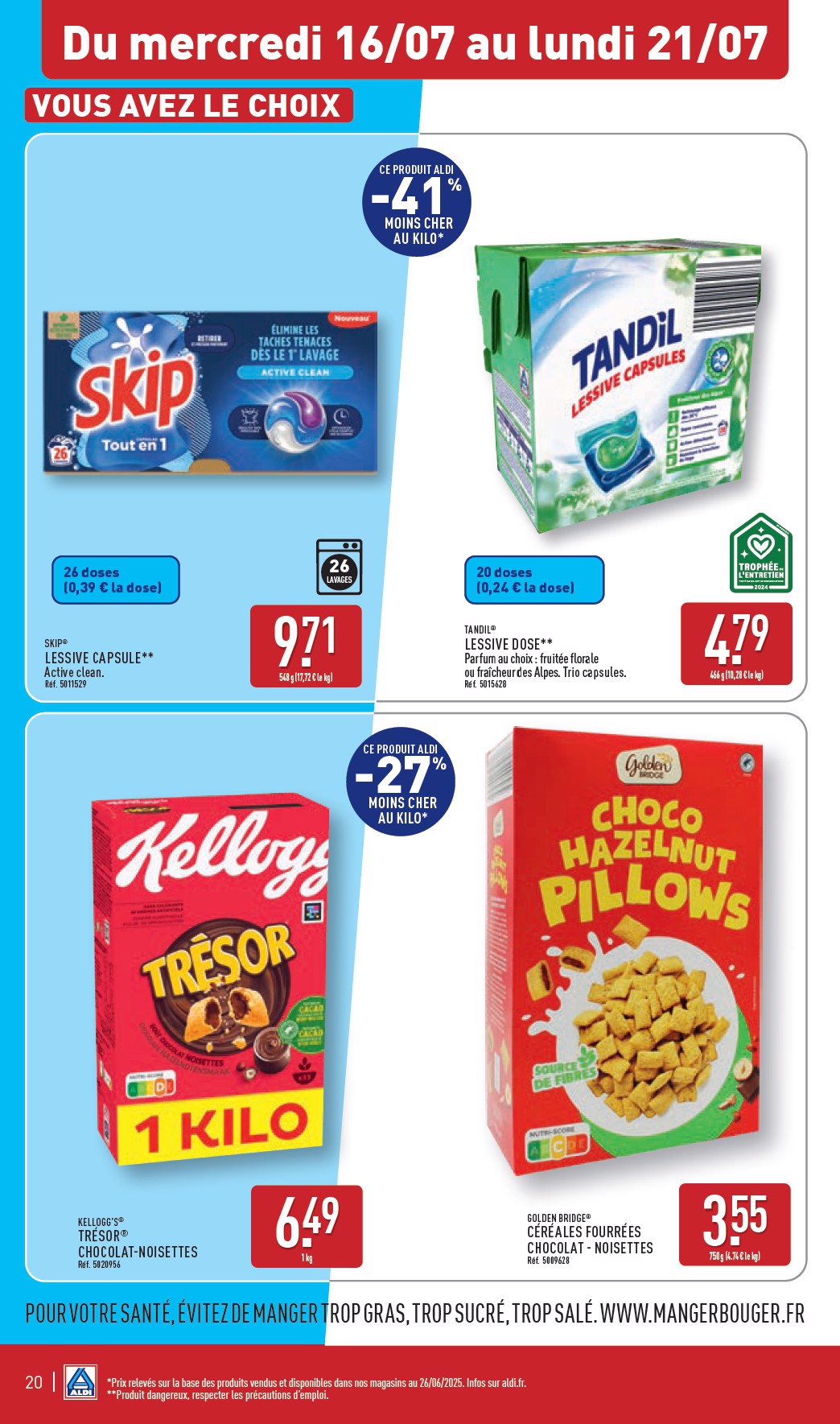 aldi - Catalogue ALDI valable du 16/07 au 21/07 - page: 21 aldi - Catalogue ALDI valable du 16/07 au 21/07 - page: 21