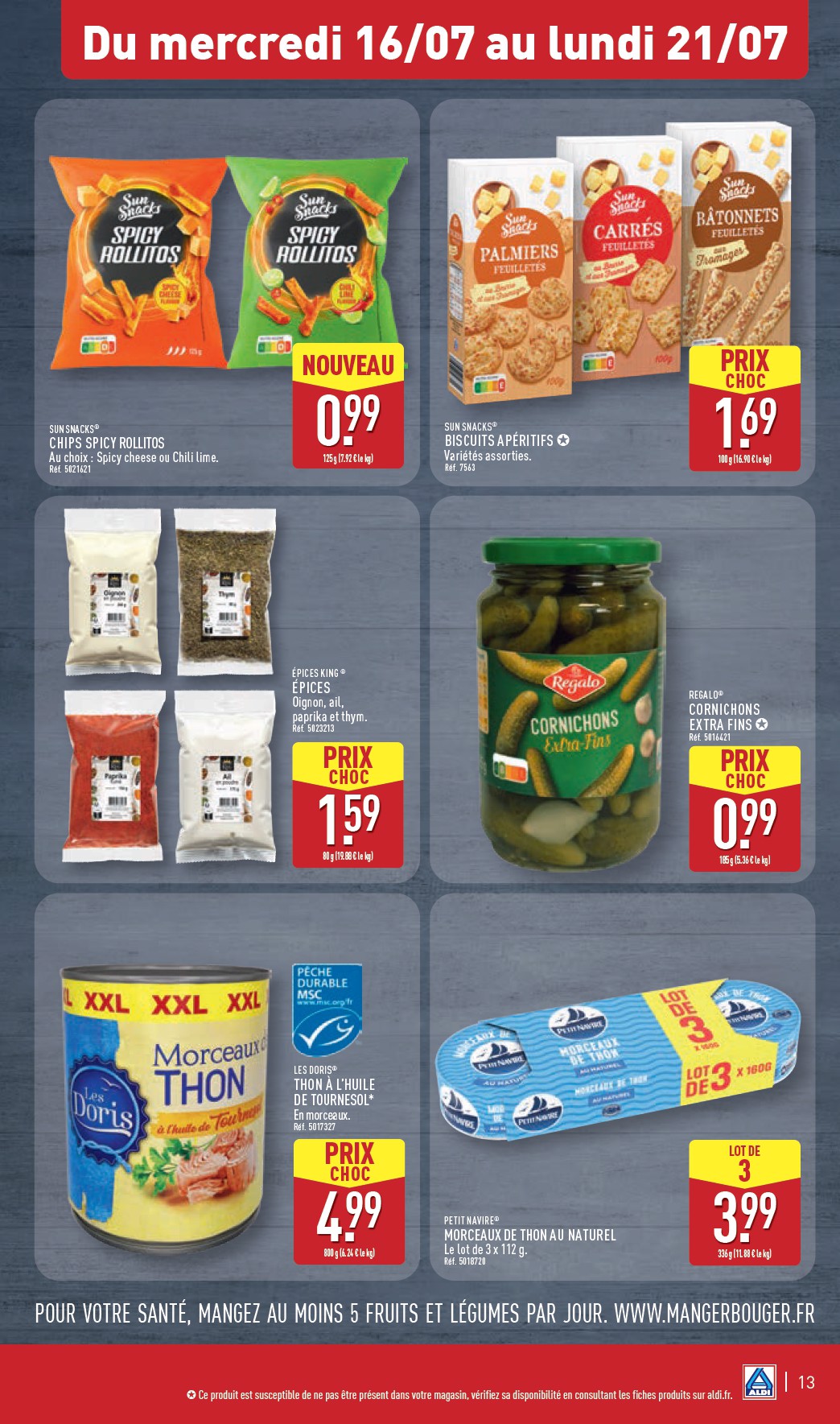 aldi - Catalogue ALDI valable du 16/07 au 21/07 - page: 14 aldi - Catalogue ALDI valable du 16/07 au 21/07 - page: 14