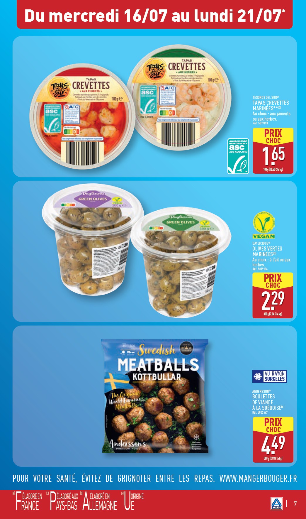 aldi - Catalogue ALDI valable du 16/07 au 21/07 - page: 8 aldi - Catalogue ALDI valable du 16/07 au 21/07 - page: 8