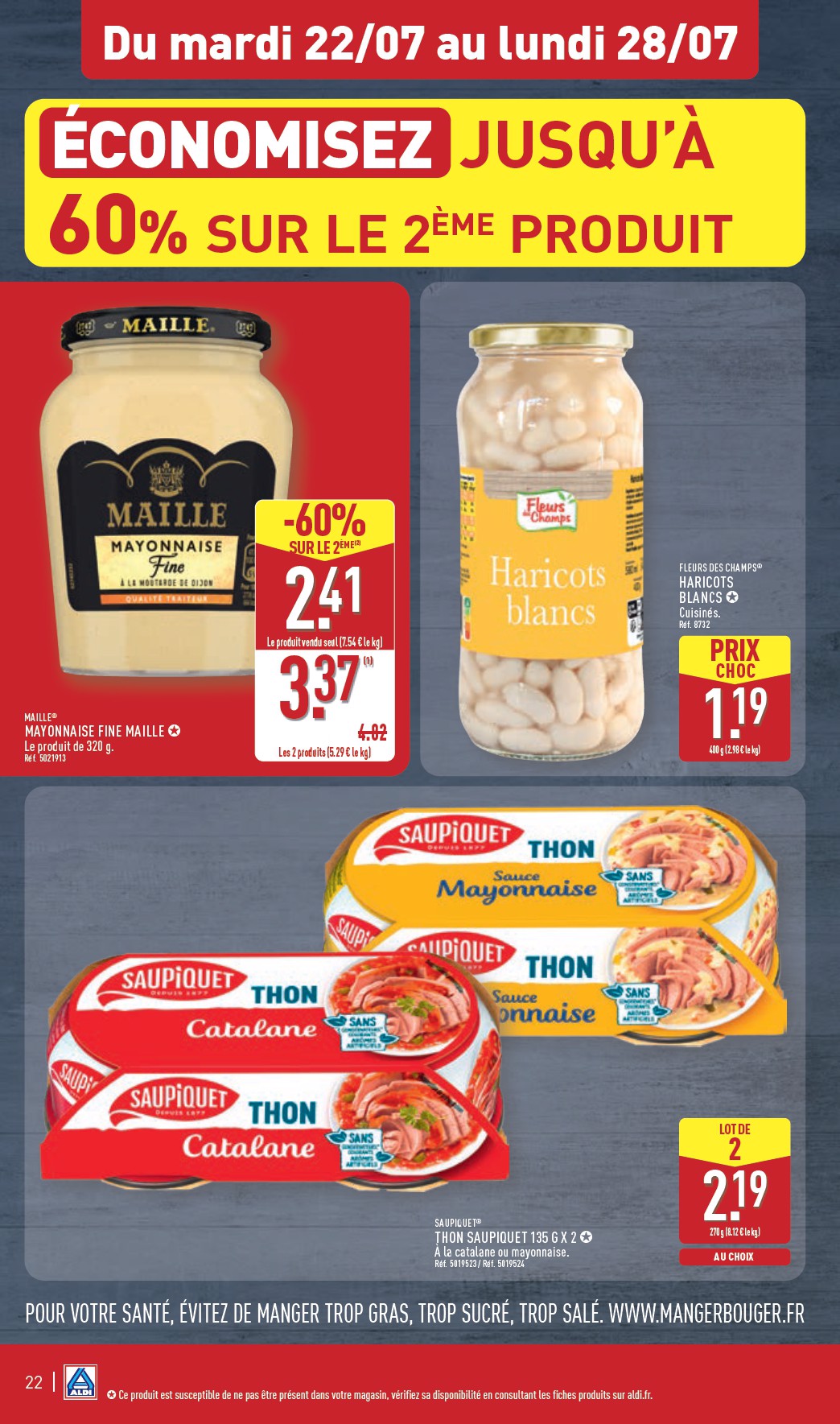 aldi - Catalogue ALDI valable du 22/07 au 28/07 - page: 24 aldi - Catalogue ALDI valable du 22/07 au 28/07 - page: 24