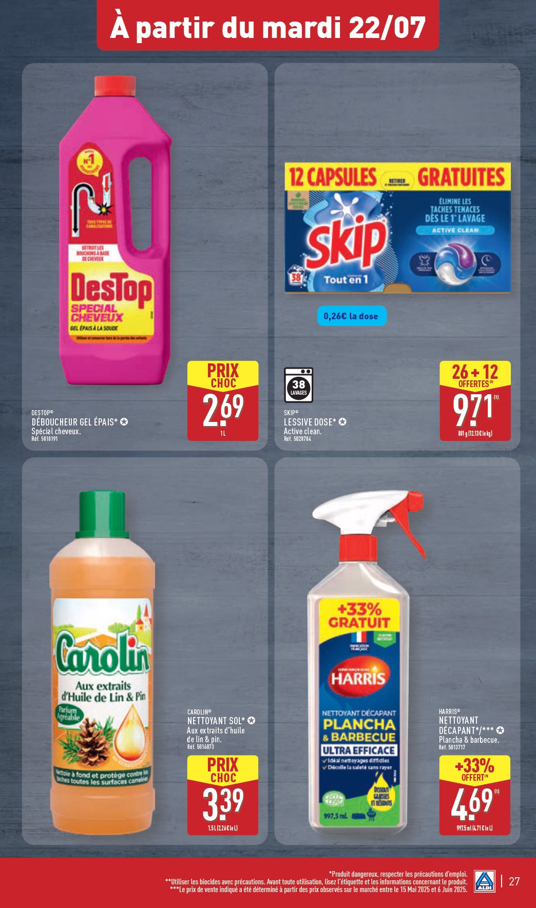 aldi - Catalogue ALDI valable du 22/07 au 28/07 - page: 29 aldi - Catalogue ALDI valable du 22/07 au 28/07 - page: 29