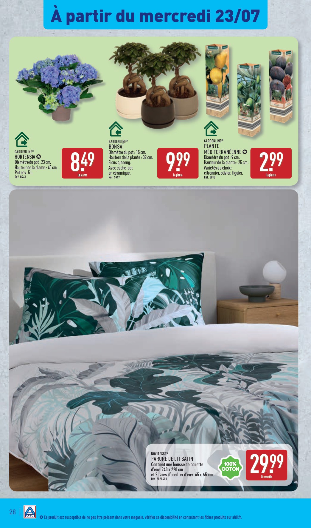 aldi - Catalogue ALDI valable du 22/07 au 28/07 - page: 30 aldi - Catalogue ALDI valable du 22/07 au 28/07 - page: 30