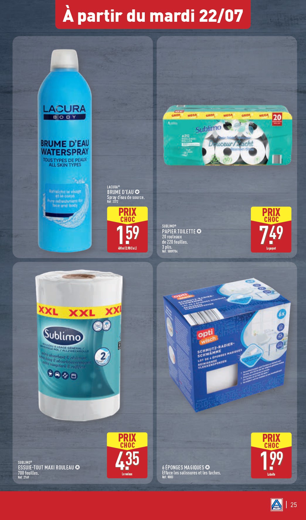 aldi - Catalogue ALDI valable du 22/07 au 28/07 - page: 27 aldi - Catalogue ALDI valable du 22/07 au 28/07 - page: 27