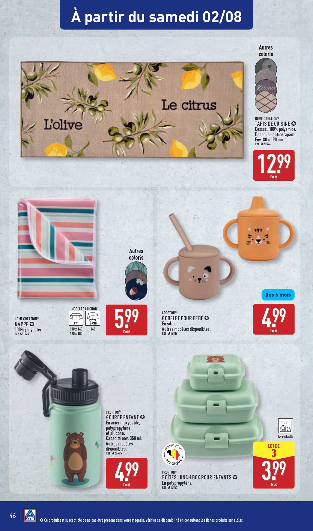 aldi - Catalogue ALDI valable du 29/07 au 04/08 - page: 48