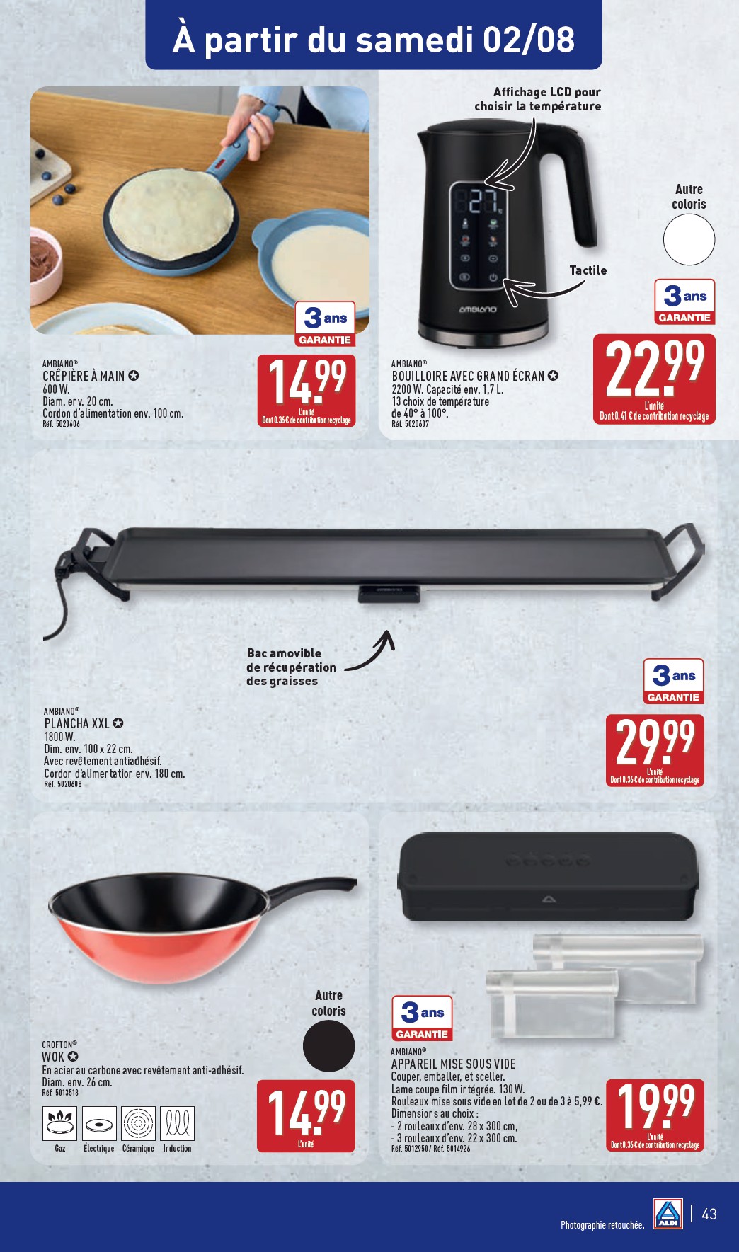 aldi - Catalogue ALDI valable du 29/07 au 04/08 - page: 45