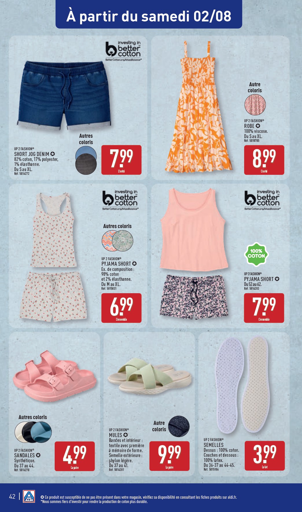 aldi - Catalogue ALDI valable du 29/07 au 04/08 - page: 44