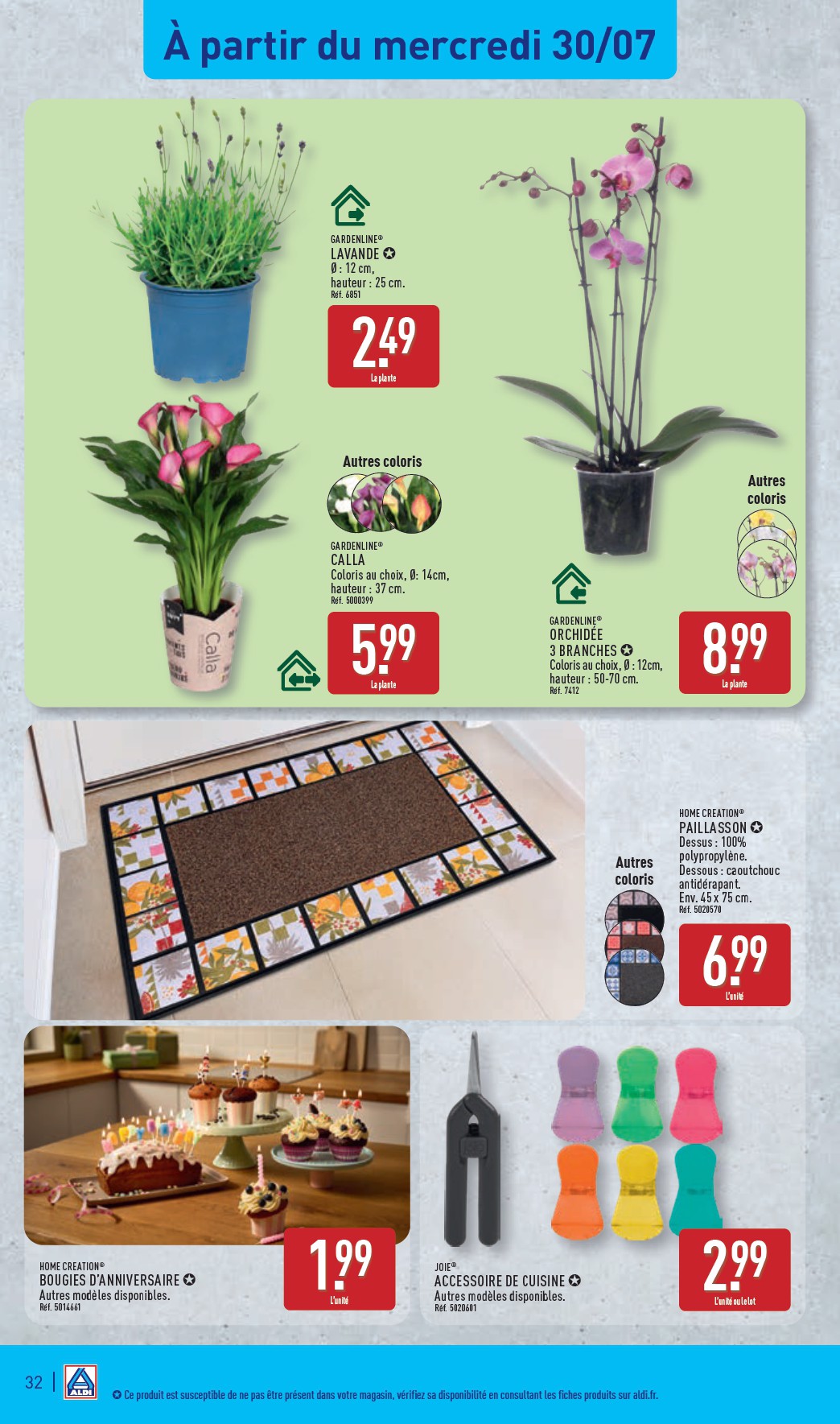 aldi - Catalogue ALDI valable du 29/07 au 04/08 - page: 34