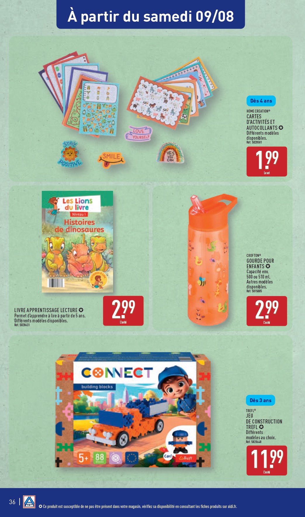 aldi - Catalogue ALDI valable du 05/08 au 11/08 - page: 38
