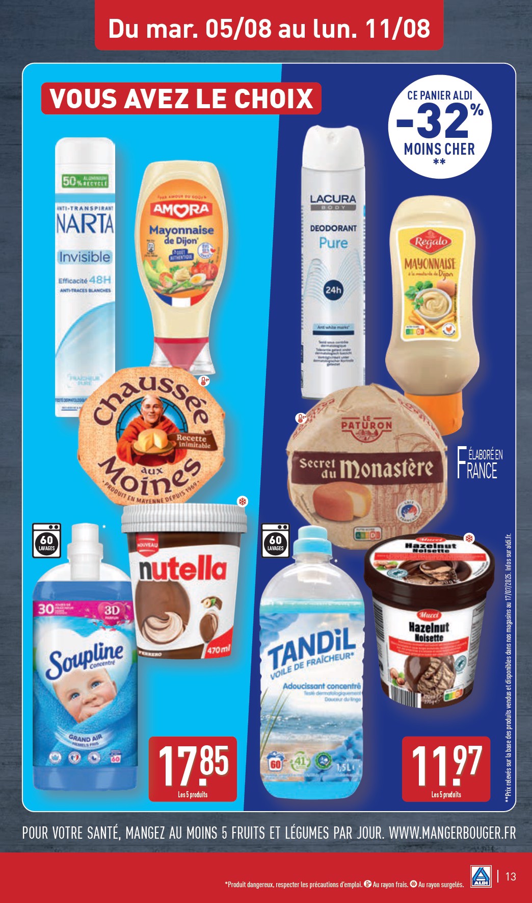 aldi - Catalogue ALDI valable du 05/08 au 11/08 - page: 15