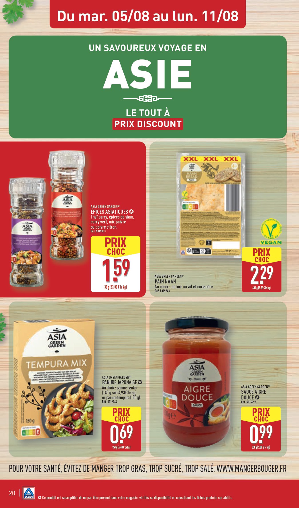 aldi - Catalogue ALDI valable du 05/08 au 11/08 - page: 22