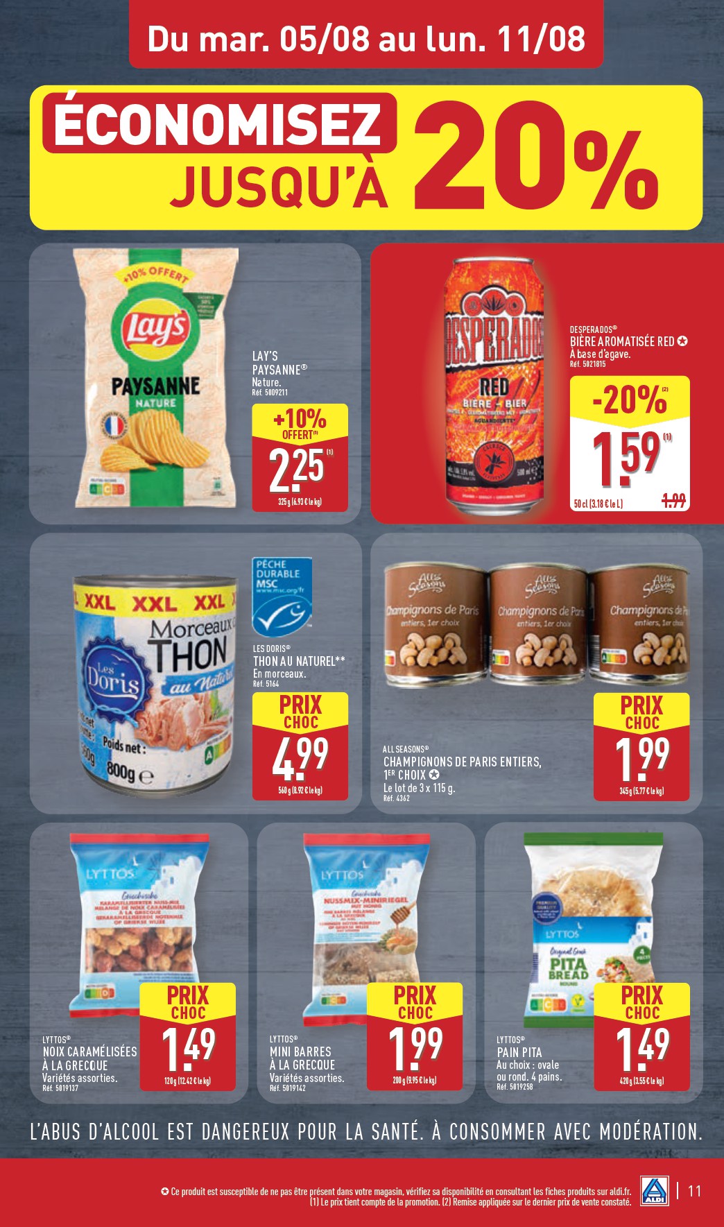 aldi - Catalogue ALDI valable du 05/08 au 11/08 - page: 13