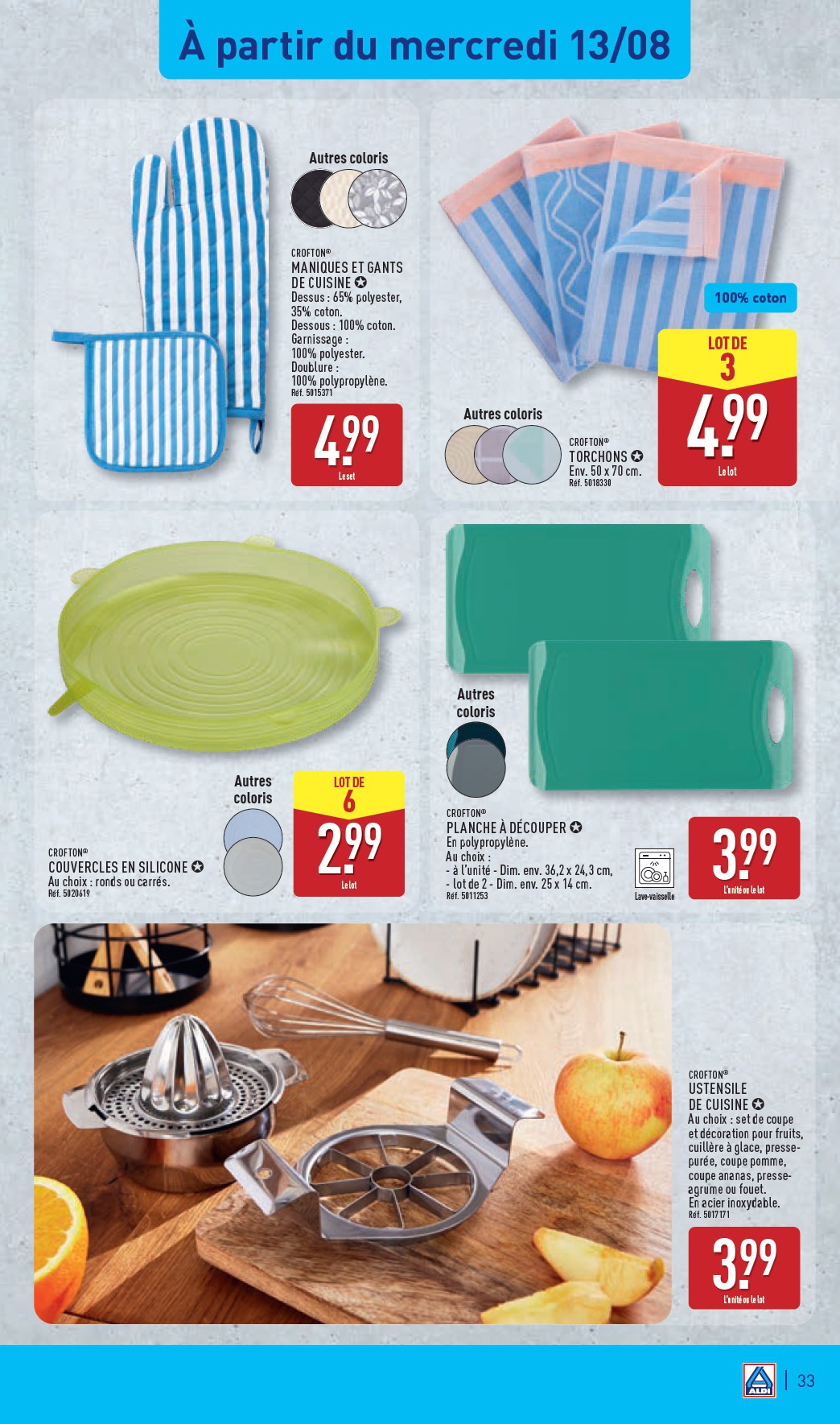 aldi - Catalogue ALDI valable du 12/08 au 18/08 - page: 35