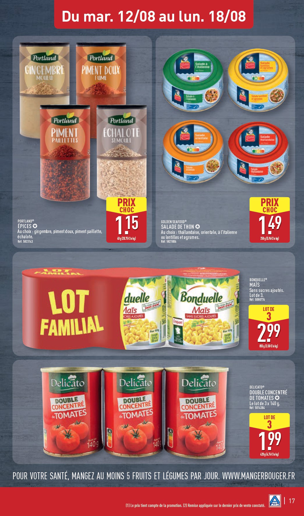 aldi - Catalogue ALDI valable du 12/08 au 18/08 - page: 19